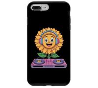 Tournesol Dj Avec Casque Et Platines Coque pour iPhone 7 Plus/8 Plus