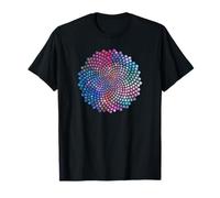 Tournesol Graines Fibonacci Spirale Phi Nombre d'or Maths T-Shirt