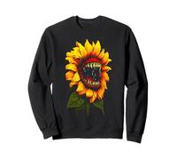Tournesol Horreur Sinistre Tournesol Humour Humour Fleur Sweatshirt