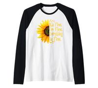 Tournesol It's Fine I'm Fine Everything is Fine Manche Raglan