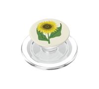 Tournesol - Joli Motif Tournesol Jaune dessiné à la Main PopSockets PopGrip pour MagSafe