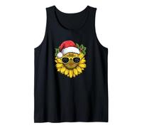 Tournesol Joyeux et gui dans Un Look de Noël Débardeur