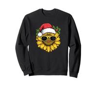 Tournesol Joyeux et gui dans Un Look de Noël Sweatshirt