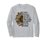 Tournesol « They Whispered to Her Shirt Stronger than Storm » Manche Longue