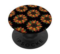 Tournesols africains Black Pride & Culture PopSockets PopGrip Adhésif