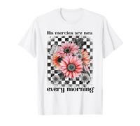 Tournesols et papillons Ses miséricordieux sont nouveaux chaque matin T-Shirt
