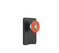 Tournesols fantômes rétro - Jolis Motifs Floraux d'halloween PopSockets PopWallet pour MagSafe