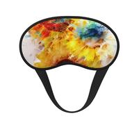 Tournesols floraux magnifiques rouges,Masques de sommeil occultants, cache-yeux couvrants, masques de sommeil anti-lumière