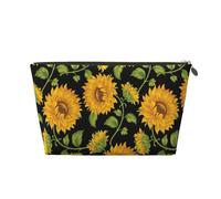 Tournesols Mignons, Trousse de Maquillage Trousse à cosmétiques Trousse de Toilette de Voyage Portable Pochette de Toilette