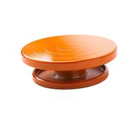 Tournette De Potier,Tour De Potier Roue de cerclage for poterie, plateau tournant manuel robuste for gâteau, modèle d'art en céramique, bricolage, projets d'artisanat d'art, argile d'artisanat (Color