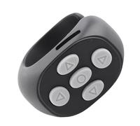 Tourneur de Page de Télécommande Bluetooth, Bouton Selfie D'obturateur de Caméra de Téléphone, Bouton de Défilement Anneau Télécommande du Bout des Doigts pour iOS,