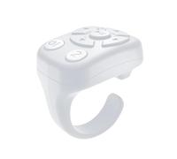 Tourneur de page intelligent - Anneau de défilement - Clicker de présentation sans fil | Appareil de contrôle mains libres avec anneau de défilement à distance rechargeable, bouton multi-fonctions