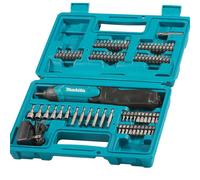 Tournevis 3,6v 4,5Nm (1 batterie)+ jeu d'embouts Makita DF001DW