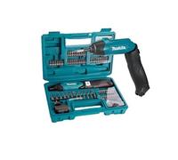 Makita Clé à chocs sur batterie Makita DF001DW 3,6V avec mallette de transport de 81 pièces Quantité:1