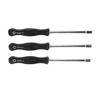 Tournevis 3 pièces tournevis de réglage de carburateur ensemble d'outils de service de réglage de carburateur type double D cannelé