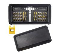 Tournevis 30 en 1 à cliquet avec poignée amovible pour montre, ordinateur, électronique, ensemble de tournevis