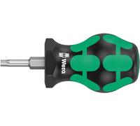 Tournevis 367 TORX® Stubby taille T 20 lames-L.25mm manche 2C rond WERA