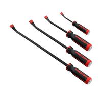 Tournevis 8/12/18/24 pouces, Mini pied-de-biche, outil à main, Clips de panneau, retenue voiture, extracteur clous résistant l'usure(4set)