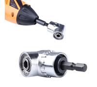 Tournevis à Angle hexagonal de 105 degrés, adaptateur de support de douille, embouts réglables, tournevis d'angle de perçage, tête de lot sans ensemble Black