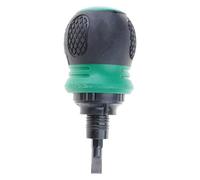 Tournevis à cliquet à double tête rétractable - Outil compact en acier pour projets d'artisanat dans les espaces restreints