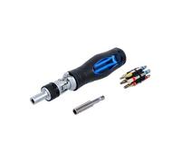 tournevis a cliquet articule 1 porte embout et jeu de 12 embouts - Bgs Technic