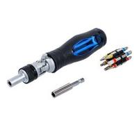 tournevis a cliquet articule 1 porte embout et jeu de 12 embouts - Bgs Technic G