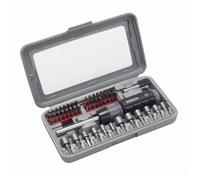 Tournevis A Cliquet+ Coffret de Vissage 46 Pieces