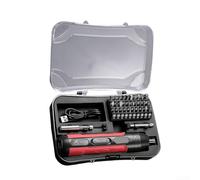 Tournevis à cliquet électrique sans fil 4,2 V, 4 niveaux de couple réglables et port de charge de type C, ensemble d'outils à main multi-usages pour projets de maison et réparation d'appareils