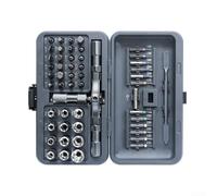 Tournevis à cliquet magnétique 52 en 1 avec poignée ergonomique et embouts CRV haute résistance pour une performance constante