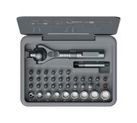 Tournevis À Cliquet Professionnel Systèmes D'engrenages À 45 Dents Poignée Ergonomique Étui De Rangement Compact Adapté Mécaniciens Porte-embouts Magnétiques Kit D'outils