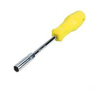 Tournevis à douille hexagonale ergonomique avec tête magnétique pour une utilisation dans la construction navale et la réparation d'appareils ménagers (10 mm)