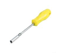 Tournevis à douille hexagonale ergonomique avec tête magnétique pour une utilisation dans la construction navale et la réparation d'appareils ménagers (7 mm)