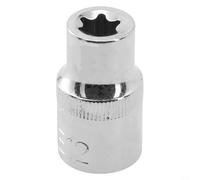 Tournevis à douille, outils à main de type E, douilles 12 femelles pour douilles Torx conçues pour une utilisation avec liquet et tige courbée E10 E24 tailles (E12)