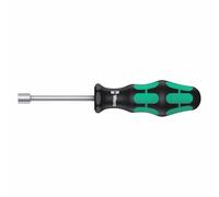 Tournevis a douille wera 395 holo 13 mm noir-vert (vendu a l'unite)