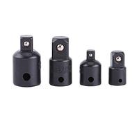 Tournevis à Douilles 4pcs 1/2" 3/8" 1/4" Avec Adaptateur d'Impact Et Réducteur Pour Clés à Douille