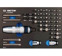 TOURNEVIS A FRAPPER A CHOC KING TONY 43 PIECES INSERT DE SERVANTE