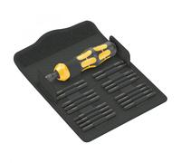 TOURNEVIS A FRAPPER WERA 900 KOMPAKT EMBOUTS-LAMES INTERCHANGEABLES NOIR-JAUNE