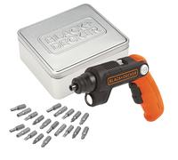 Black & Decker Tournevis électrique BDCS 3,6V Lithium – entrée d'air réglable et thoracique intégré