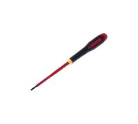Tournevis BE-8220S isolé plat 3,0 x 0,5 mm L.KLIn : 100 mm BAHCO