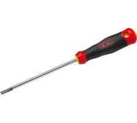 Tournevis bi-matière fente à lame ronde - pour électricien - 6,5x200 mm SAM OUTILLAGE