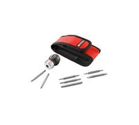 Facom Tournevis boule Protwist à cliquet ATCL.S14PB – Manche bi-matière, 7 lames, 45 dents, 8 pièces
