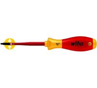 Tournevis Carré Robertson Wiha Softfinish Vde Slimfix #1 2,3 X100mm 1000V Ac