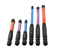 Tournevis conçus pour les professionnels - Design à fente magnétique - Disponible dans un kit complet de 6 pièces