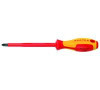 Knipex 98 24 02 VDE Tournevis cruciforme PH 2 Longueur de la lame: 100 mm DIN EN 60900