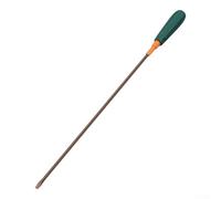 Tournevis cruciforme magnétique extra long et fendu, tige en alliage d'acier de 5 × 300 mm, longueur totale de 420 mm, outil à main pour les zones difficiles à atteindre, poignée solide pour une