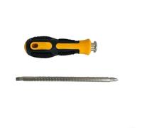 Tournevis cruciforme magnétique PH2 et SL6 pour l'entretien et la réparation avec poignée ergonomique antidérapante