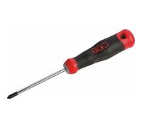 Tournevis cruciforme, manche bi-matière, lame ronde, empreinte Phillips S1 - 6X125 SAM OUTILLAGE