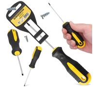 Tournevis Cruciforme PH 0x75 mm Philips Magnétique en Acier Chromé-Vanadium Universel Solide Professionnel Précis Pointu avec Poignée Antidérapante