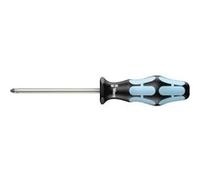 Wera Tournevis Pozidriv 3355 (PZ 1) – Lame inox 80 mm – Noir/Ice bleu