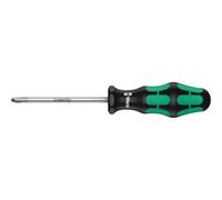 Tournevis cruciforme PZ, avec lame ronde, Dimensions : PZ 4, Long. de la lame 200 mm, Long. totale 312 mm, ? de la lame : 10,0 mm